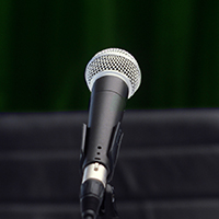 image of a microphone